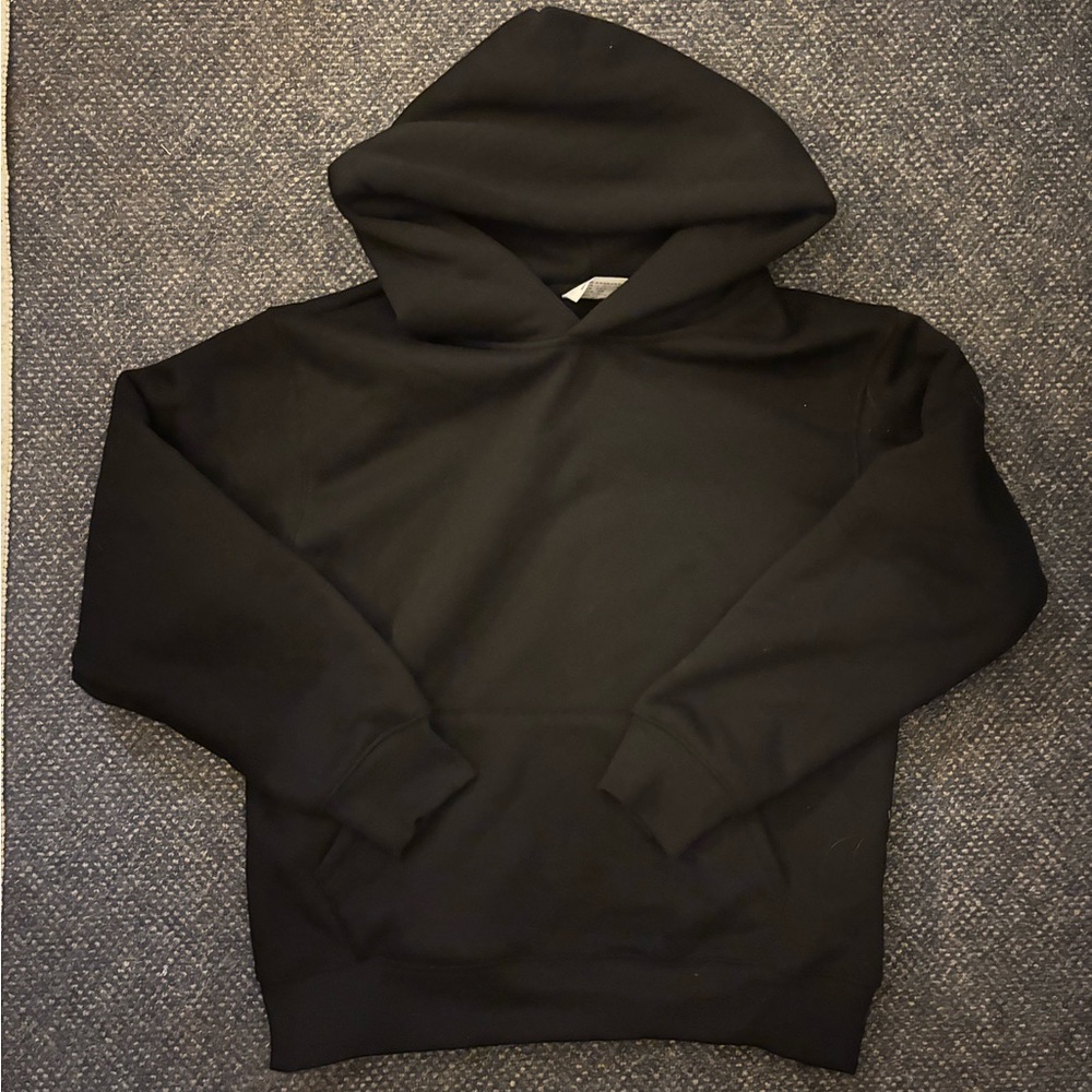 Men's Black Fleece Hoodie